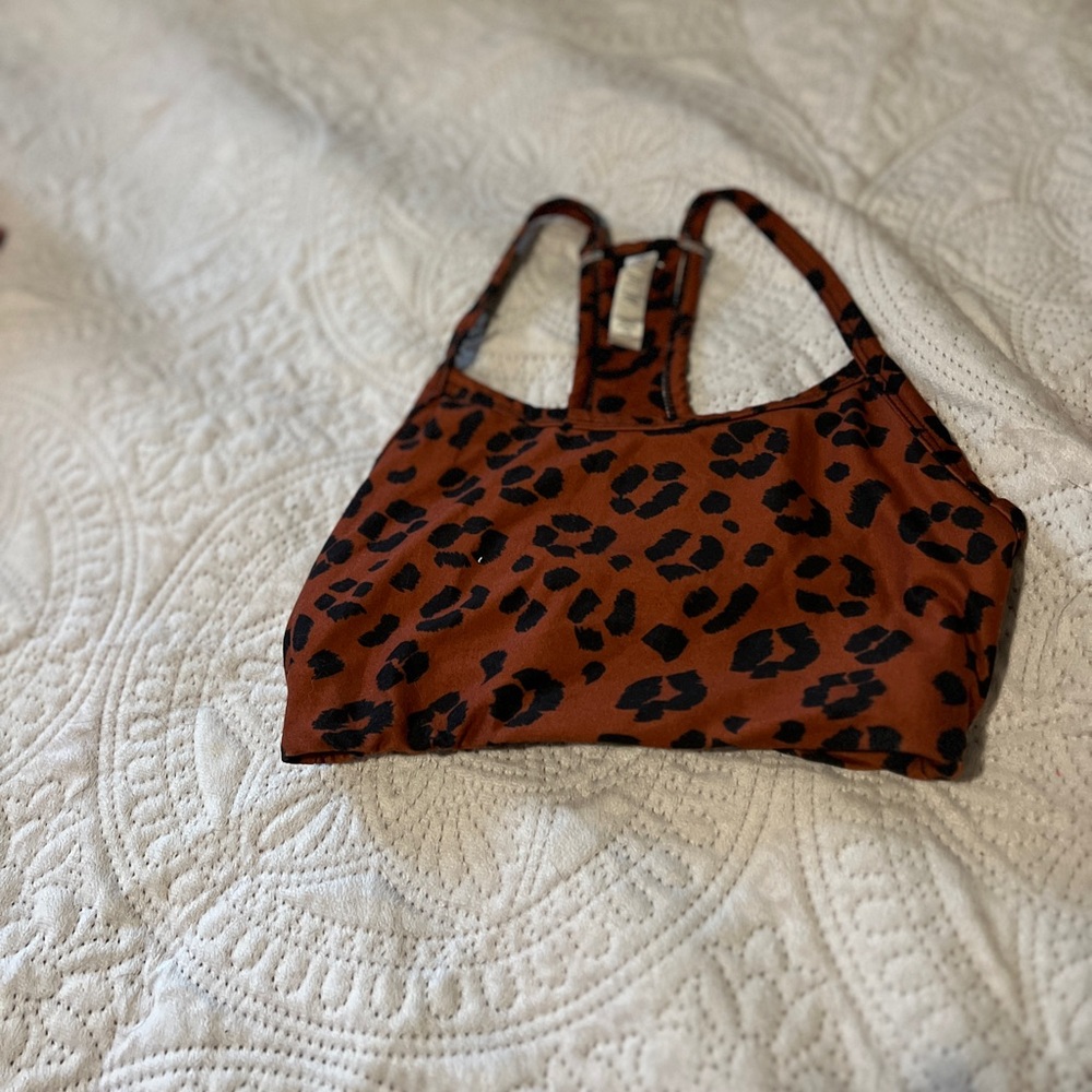 Animal print Sports bra